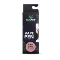 CBD Vape Pen USB + Cartucho CBD Kush Cake 85% Cannabinoides